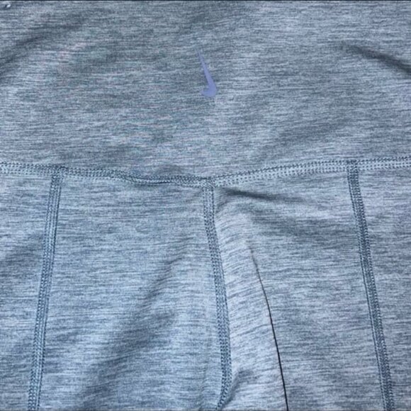 Women's Nike Yoga Ruched High-Waisted Ankle Leggings - Picture 5 of 5